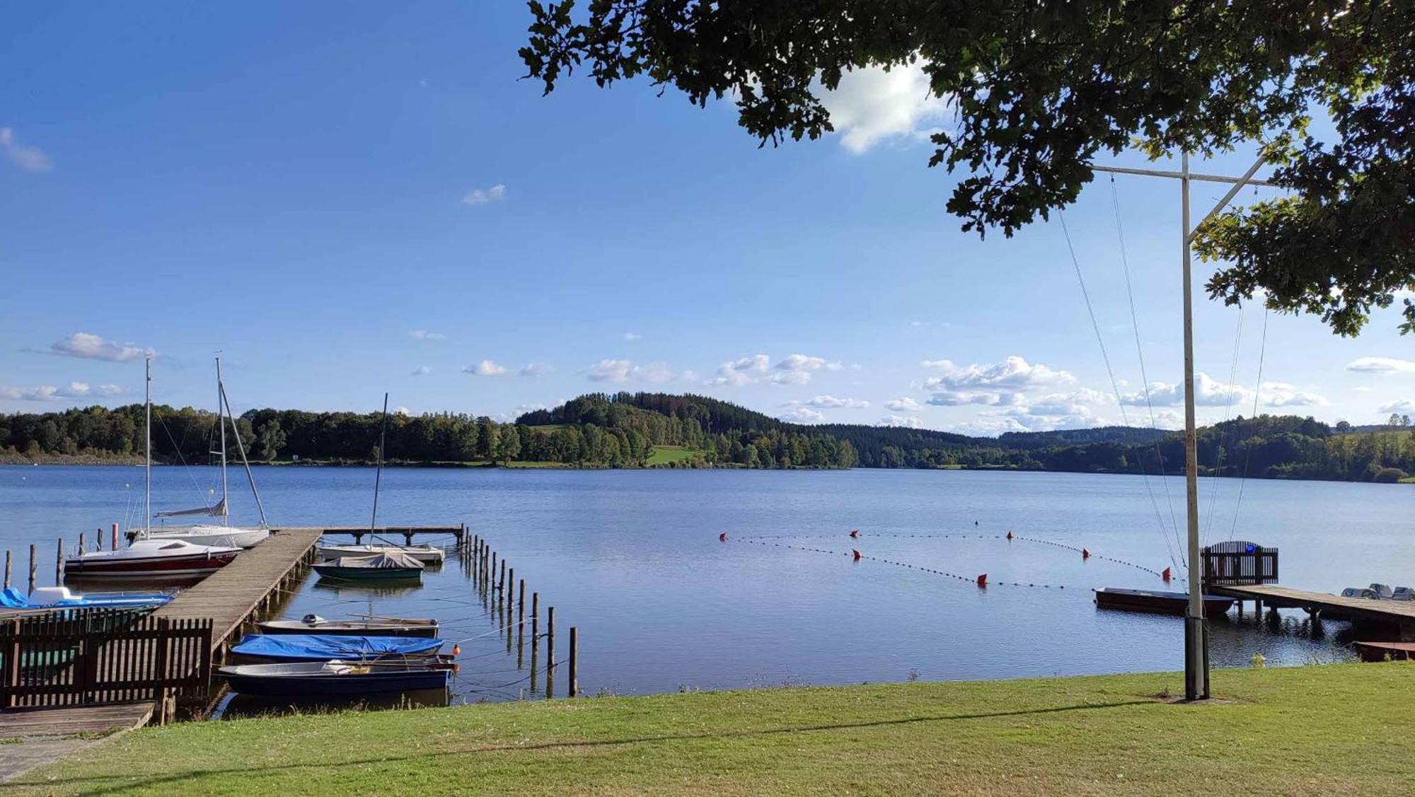 Ferienwohnung Hammerwaldblick Im Dachgeschoss Selb Luaran gambar